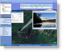 ArcGIS Explorer is a free application from ESRI.